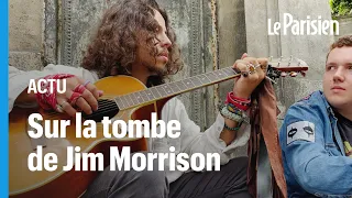 Au Père-Lachaise, des dizaines de fans célèbrent les 50 ans de la mort de Jim Morrison