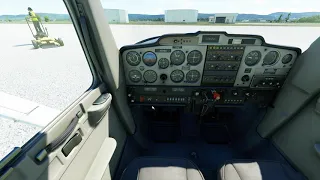 Flight Simulator 2020 ► Cessna 152 VFR Instrumente Tutorial ► MS FS 2020 Gameplay deutsch [ PC ]