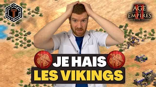Une game éprouvante avec les Vikings face à Teutons en 1vs1 sur Age of Empires II