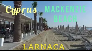 Beach Walk // Mackenzie Beach // Larnaca , Cyprus #Beachwalk #Mackenziebeach #Larnaca