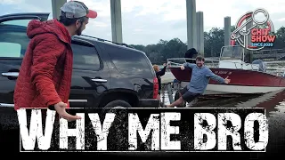 Boat Ramp Chit Show in the Mud ! (Derelict Boat)