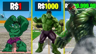 HULK DE R$ 1 para R$1.000.000,00 no GTA 5!