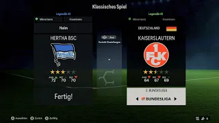 Lets Simulate FC 24 2. Bundesliga 33. Spieltag Hertha BSC VS 1. FC Kaiserslautern