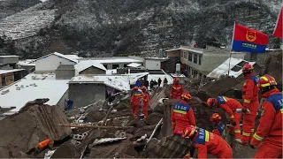 China landslide kills eight, dozens missing #news #fypシ゚viral #viral