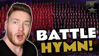 Swedish Dude Reaction to "Battle Hymn of the Republic" Mormon Tabernacle Choir LIVE West Point Band