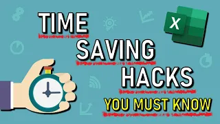 SAVE Time in EXCEL - TOP 10 HACKS in Excel You SHOULD Know!