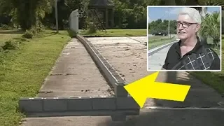 This Old Man’s Neighbor Blocked His Driveway With Cinder Blocks So He Taught Him An Expensive Lesson