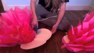 Giant Tissue Flower Tutorial