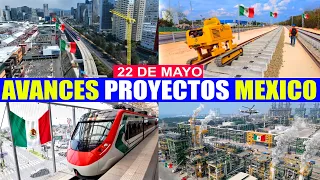 ASI AVANZAN Y TOMAN FORMA LAS MEGA OBRAS DE MEXICO TREN MEXICO TOLUCA, TREN MAYA, REFINERIA OLMECA