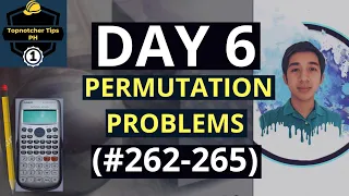 PERMUTATION PROBLEMS | 1001 Solved Problems in Engineering Mathematics (DAY 6) #262-#265