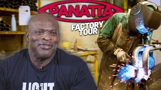 Ronnie Coleman BUILDS Custom Gym Equipment | Panatta Factory Tour