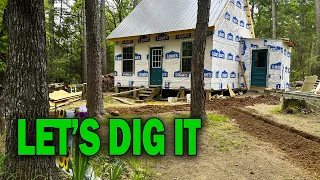 BIG STEP FORWARD, The Tiny House that Grandma Built, TIMELAPSE, Homesteading Alone, Single Woman