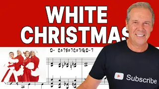 White Christmas Jazz Piano Tutorial 🎹 JazzMentl