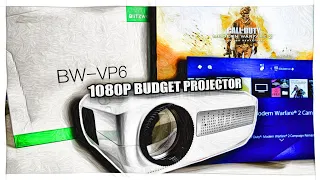 BLITZWOLF BW-VP6 LED Video Projector | Native 1080p | Under £160 - Massive 200" PS5/XBOX Gaming