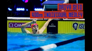 WORLD RECORD | Daiya Seto Men's 400m Individual Medley | ISL | FULL RACE | Las Vegas