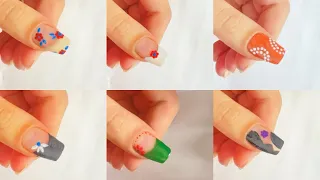 Easy nailart diseñso de uñas Easy Trending Nail Art for beginners