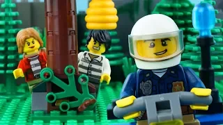 LEGO City Mountain Fugitive STOP MOTION LEGO City Catch The Crooks | LEGO City | By Billy Bricks