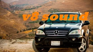 ML 55 ///AMG sound (GoPro : FULL HD) the best sound ever !!
