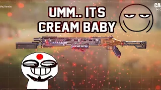 Umm.. it's Cream baby 😂. Exe | Short EXE | COD Mobile