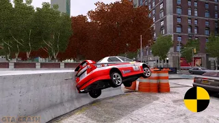 GTA 4 CRASH TESTING REAL CAR 104