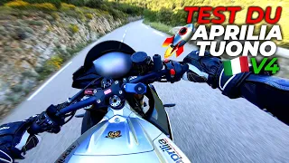 TEST DU APRILIA TUONO V4 🚀🇮🇹 DÉMONIAQUE