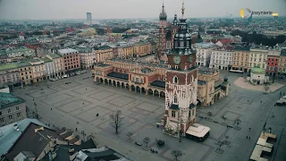 Kraków walczy z koronawirusem. Opustoszała stolica Małopolski