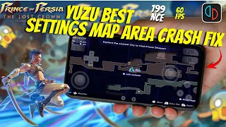 Prince of Persia The Lost Crown Map Area Crash fix | Yuzu emulator android best settings | @MrBeast