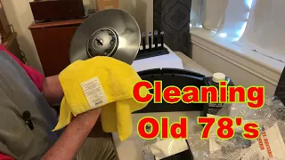 Cleaning Vinyl records and Old 78 Rpm records