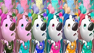 Colors Reaction Talking Tom Gold Run Dinosaur World Event New Character Stone Age Hank  Gameplay