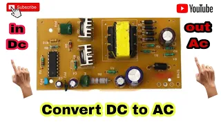 How To Convert DC to AC | Direct current Inverting | 2D Animation @Technology-is-power