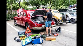 Peking to Paris 2019 - Scrutineering day