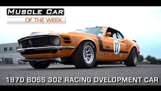 1970 Mustang BOSS 302 Trans Am Parts Development Car Muscle Car Of The Week Video Episode #173