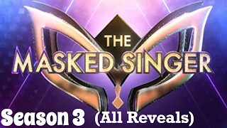 The Masked Singer Season 3 (All Reveals)