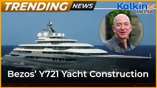 Jeff Bezos Gets Dutch Bridge Dismantled To Make Way For His Yacht | Breaking News