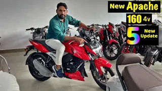 New Tvs Apache Rtr 160 4v New Update Bluetooth connectivity Full Review In Hindi