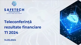 Teleconferință rezultate financiare T1 2024