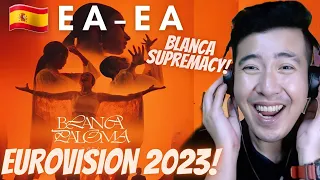 [REACTION] Eurovision 2023 |  Spain 🇪🇸 | Blanca Paloma - Eaea | |  Official Music Video