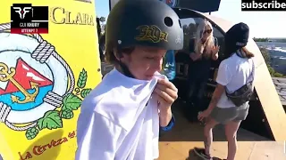 GUI KHURY LANDED A 1080 AND CRIES WITH TONY HAWK WATCHING ON   X GAMES BRAZILIAN TALENT