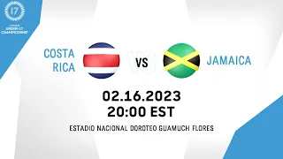 Concacaf Under-17 Championship 2023 | Costa Rica vs Jamaica