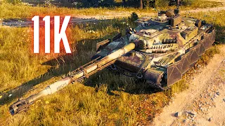 World of Tanks Object 452K  11K Damage & Obj.260 - 12K & FV215b 11K