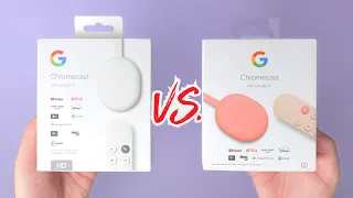 Chromecast with Google TV HD vs. Chromecast 4K: What's the difference?!