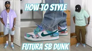 Nike SB Dunk Low Futura On Foot/How To Style