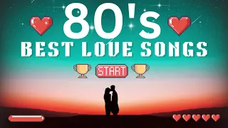 Love Songs 80's   #8 😘 The Best Romantic Classics 🧡