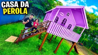 REALIZEI O MAIOR SONHO DA MINHA FILHA * construímos uma casa na arvore pra ela *