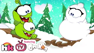 Om Nom Stories: Snow Fair | Christmas Cartoons | Funny Cartoons | HooplaKidz TV