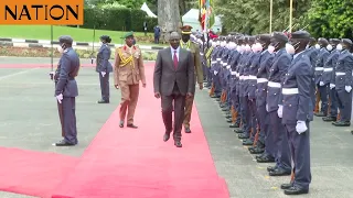 Ruto inspects Muhoozi’s ‘army’ in Kampala