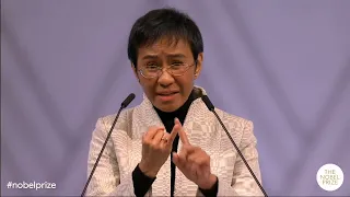 FULL SPEECH: Maria Ressa at the Nobel Peace Prize awarding ceremony