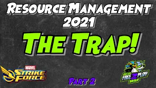 40 Characters That Will Slow Your Progression | Resource Management 2021 - Marvel Strike Force