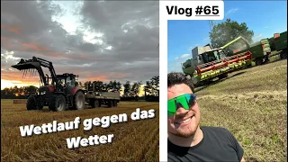 Claas Lexion 740 beendet Gersten- und Weizenernte | Stroh in Gefahr | Farmvlog #65