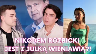 Nikodem Rozbicki o relacji z Julią Wieniawą i roli w serialu "Bracia" || CAŁY WYWIAD